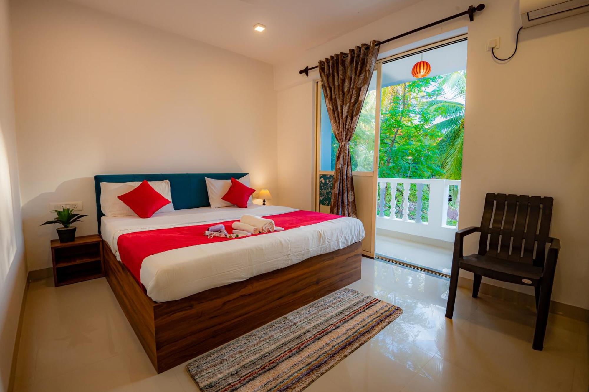 Morjim Sea Waves-Beach Front Hotel 외부 사진